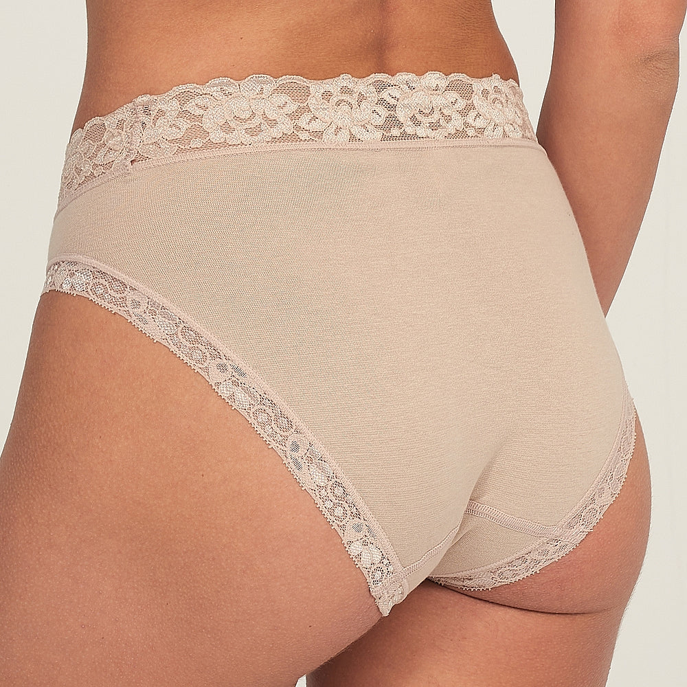 5635 BRAGA CON PUNTILLA EN CINTURA Y PIERNAS SIN COSTURAS - Image 5