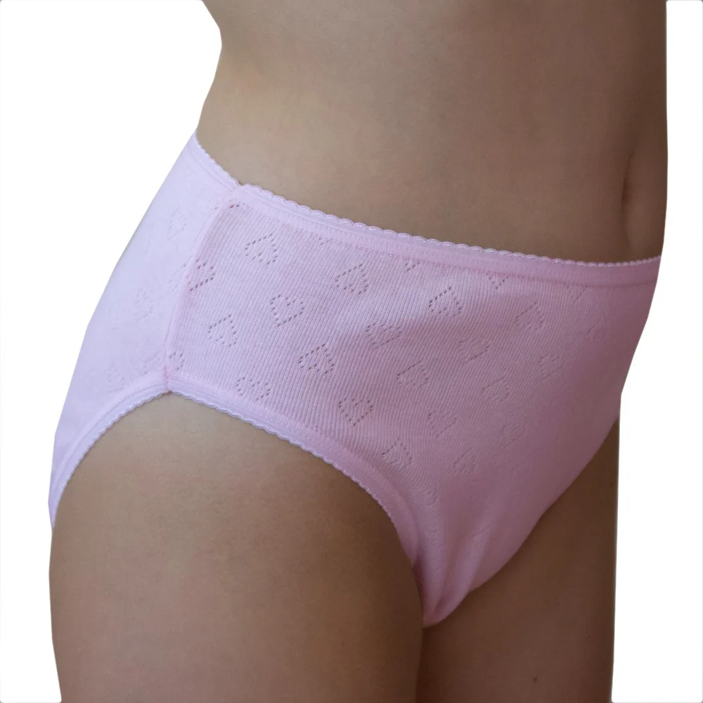 5541R BRAGUITA CALADA CORAZONES ROSA - Image 2