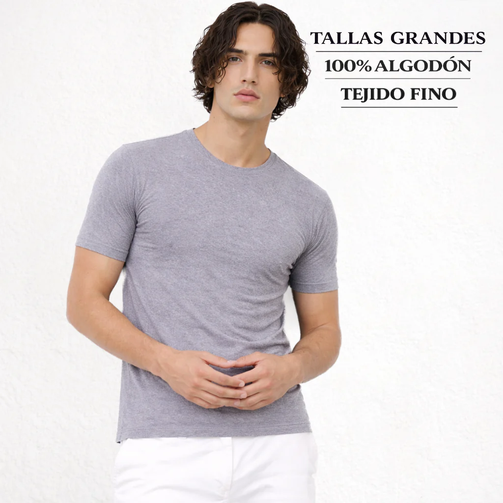 7516b CAMISETA MANGA CORTA TEJIDO FINO