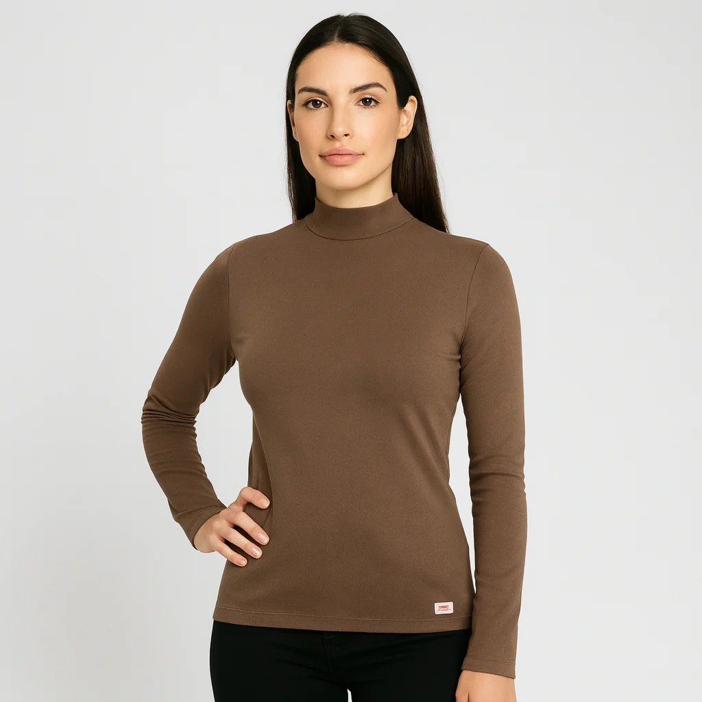7997b CAMISETA SEMICISNE MANGA LARGA - Image 6