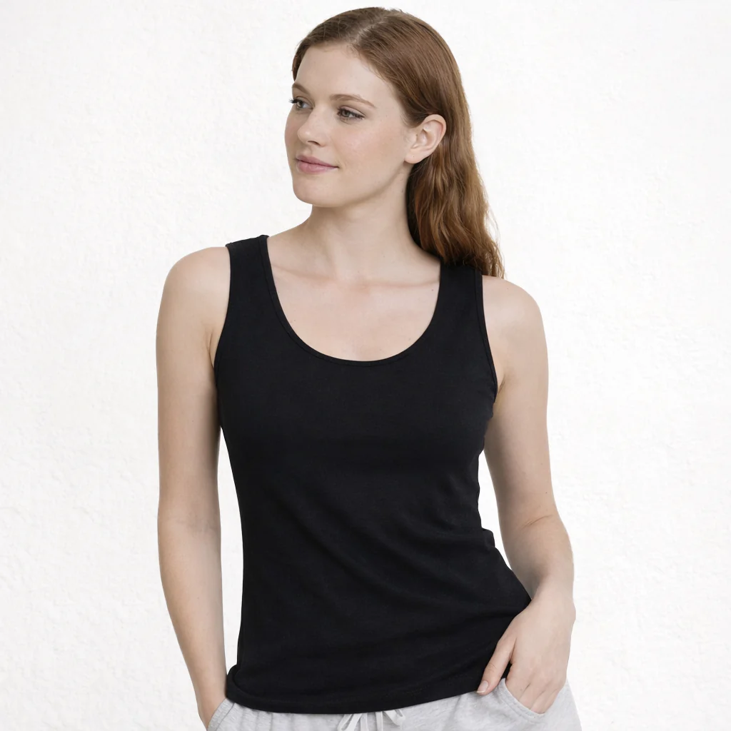 5836 CAMISETA TIRANTES ANCHOS 100% ALGODÓN ANTIALÉRGICA - Image 3