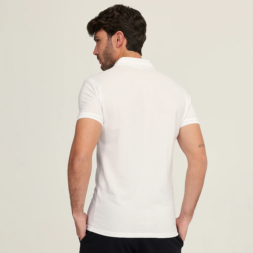 7589 POLO PIQUÉ CON PUÑO. CORTE AJUSTADO - Image 3